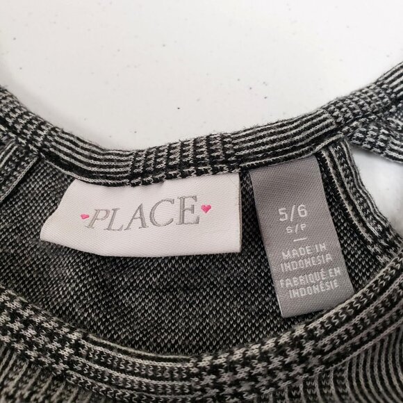 Children's Place Girls Plaid Long Sleeve Dress Size Small 5/6 - Picture 4 of 10
